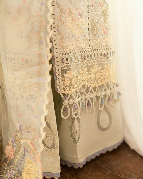 QALAMKAR - LUXURY LAWN -RIMSHA  [QAL-0195]